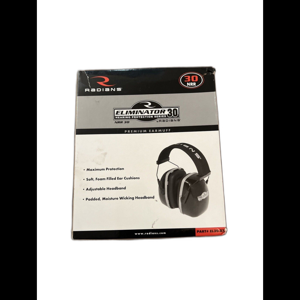 Ear Muff - Gun Range - Radians EL30-BX Eliminator 30 - Ear Muff -